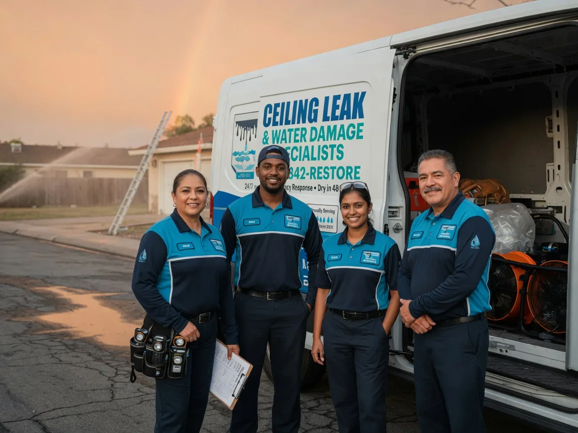 Ceiling Leak Cleanup company in Rapid City, MI